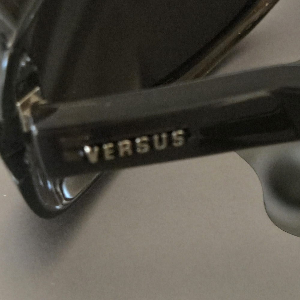 Versus Versace Black Rectangular Sunglasses - image 3